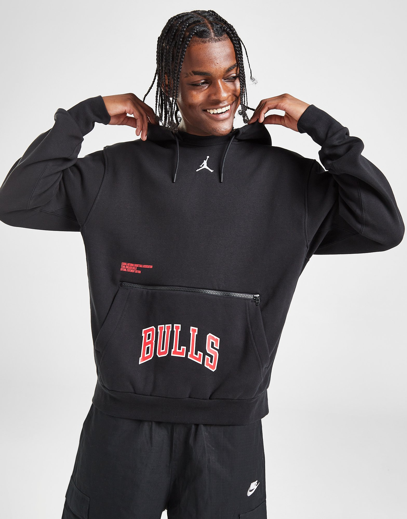 Jordan Sweat à Capuche NBA Chicago Bulls Courtside Homme