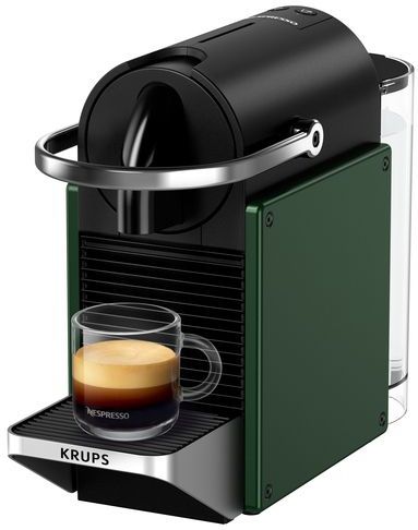 Krups - Nespresso Pixie XN3063 - Koffiecupmachine - Donkergroen - Metalen Zijkanten