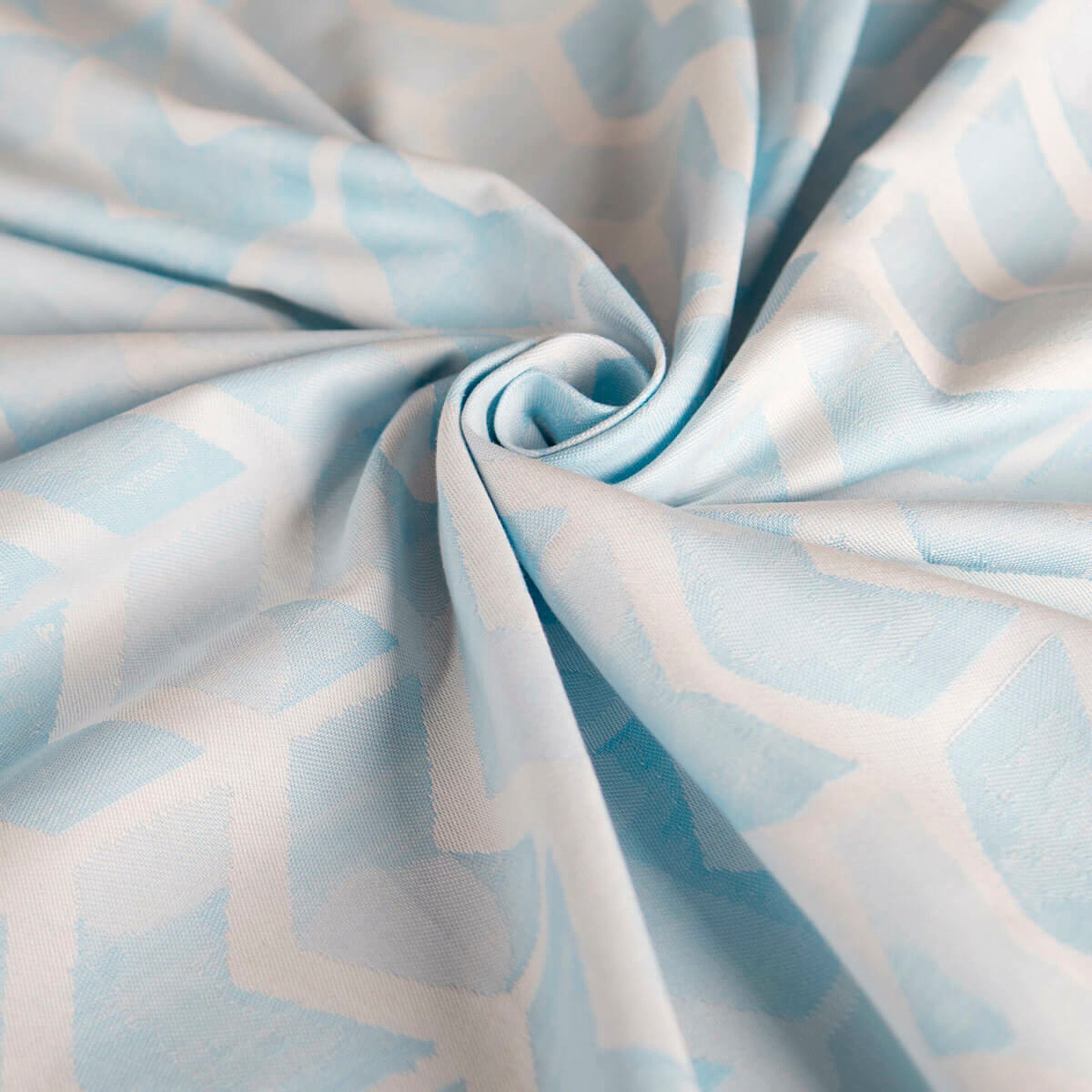 HOPPEDIZ® Babytragetuch Gewebtes Tragetuch kbA Amsterdam aqua