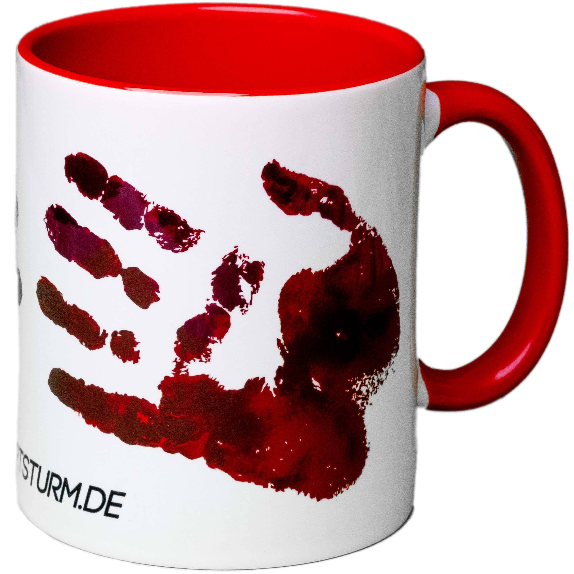 DartSturm - Darttasse - Bloody Hand