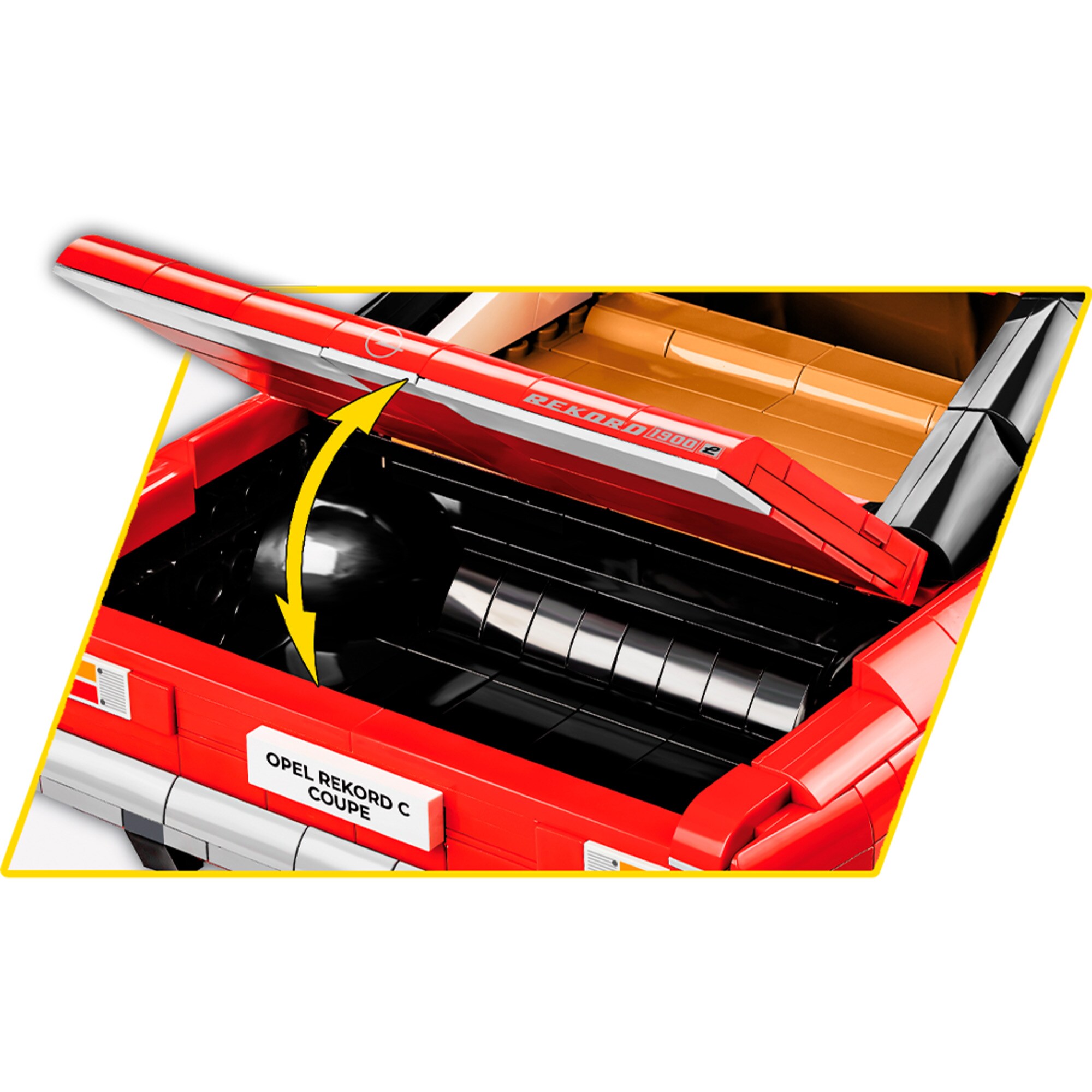 COBI Konstruktionsspielzeug Opel Rekord C Coupe - Executive Edition