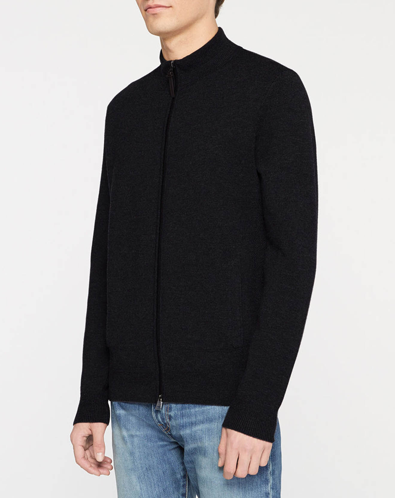 Hackett London Gilet Armur façon blouson anthracite