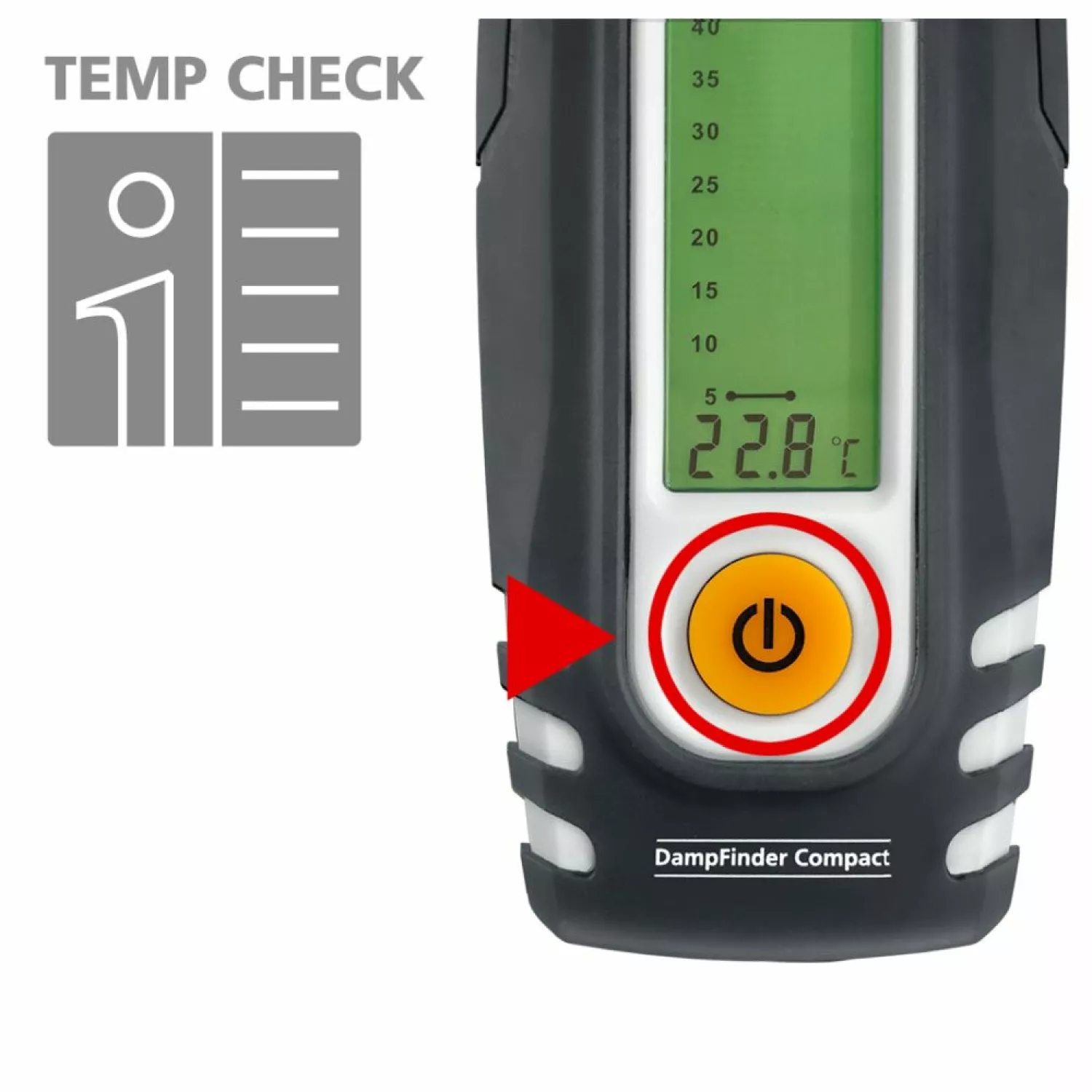 Laserliner DampFinder Compact Vochtigheidsmeter