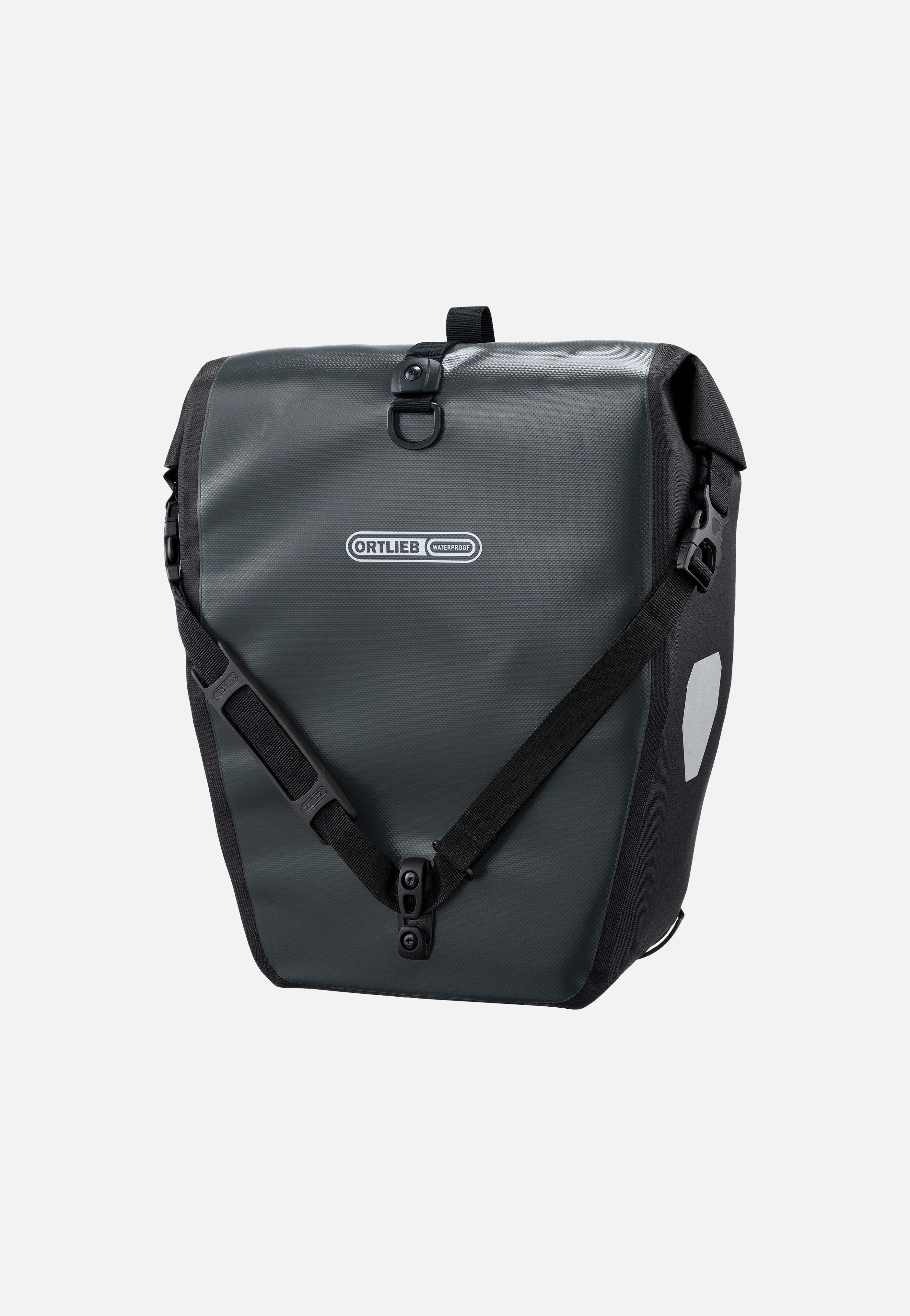 Back-Roller Asphalt Schwarz - Fahrradtasche