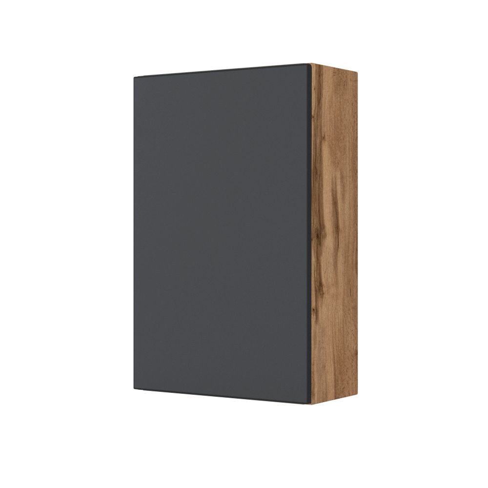 Hängeschrank LUCCA/KOPENHAGEN - grau matt-Wotan Eiche - 40 cm