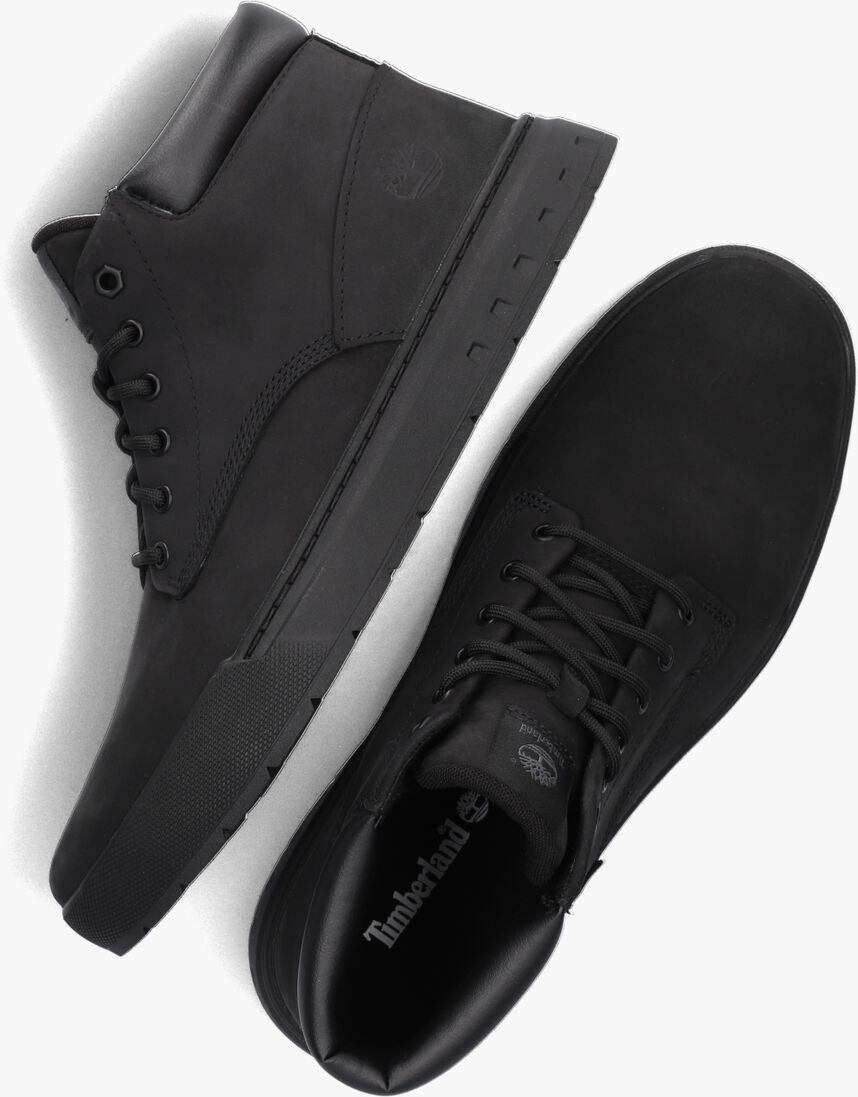 zwarte timberland hoge sneakers maple footwear leather