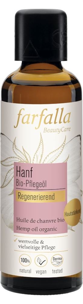 Farfalla Bio-Pflegeöl Öl Hanf regenerierend 75 ml