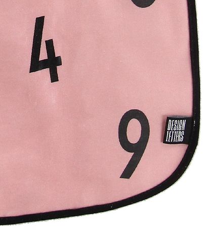 Design Letters Lätzchen - Pink m. Zahlen