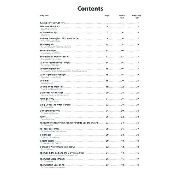 Alfred Music Publishing Top Hits from TV Movies Clar.