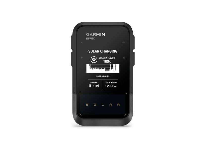 GARMIN eTrex Solar GPS-Handgerät mit Solarladung