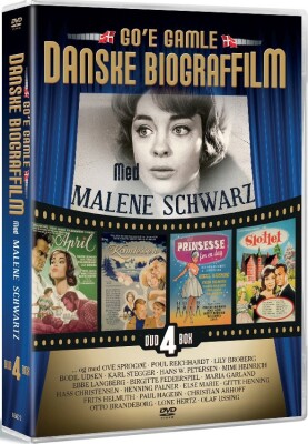 Goé Gamle Danske Biograffilm - Med Malene Schwartz - DVD