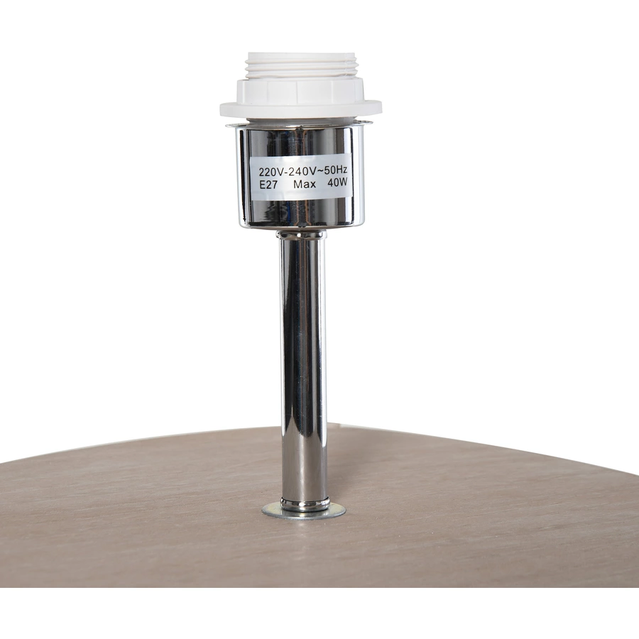 HOMCOM Stehlampe inkl. Regal grau
