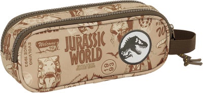 Jurassic World Dobbeltpennal, Sandbrun