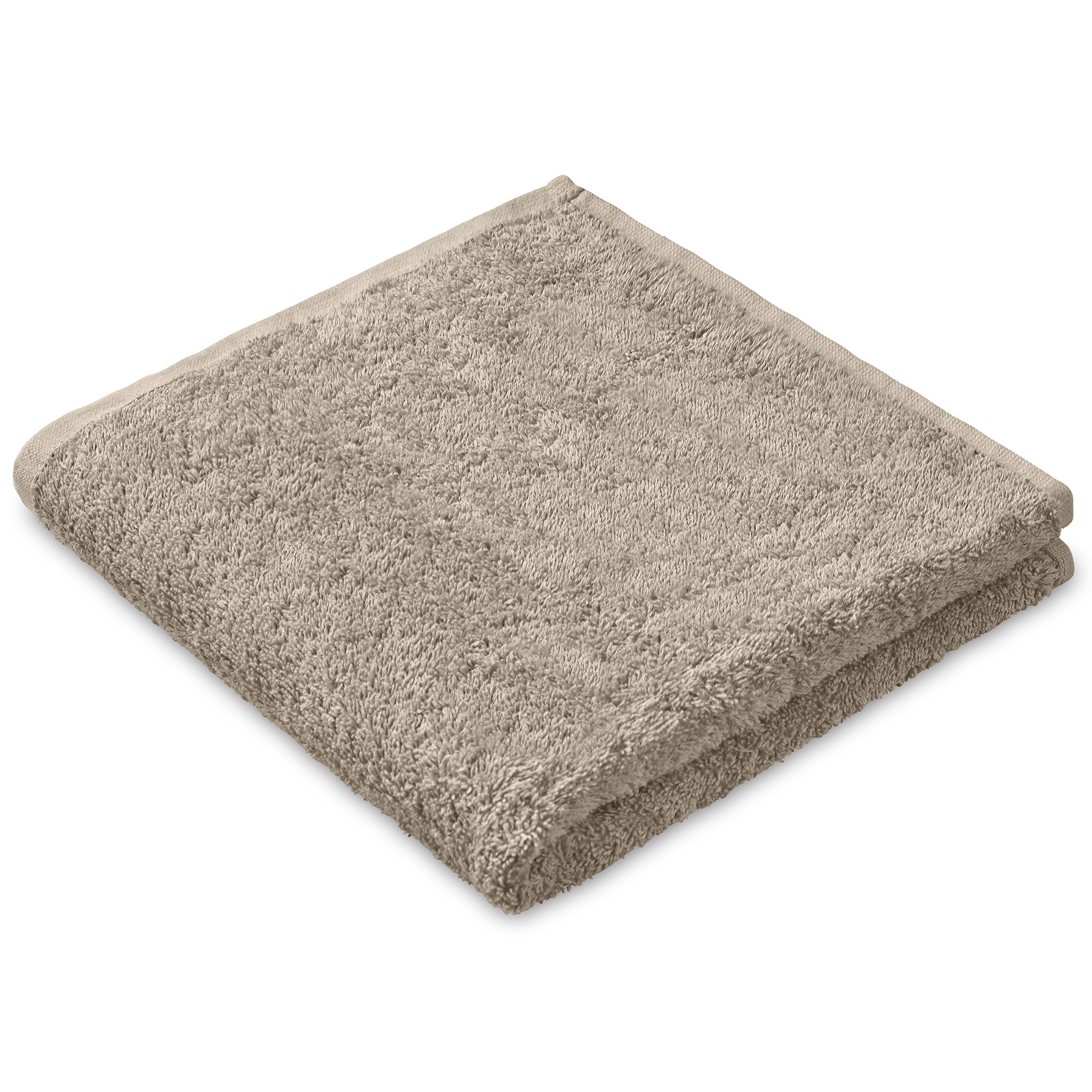 clever pick Frottier-Handtuch - taupe - 45x90 cm