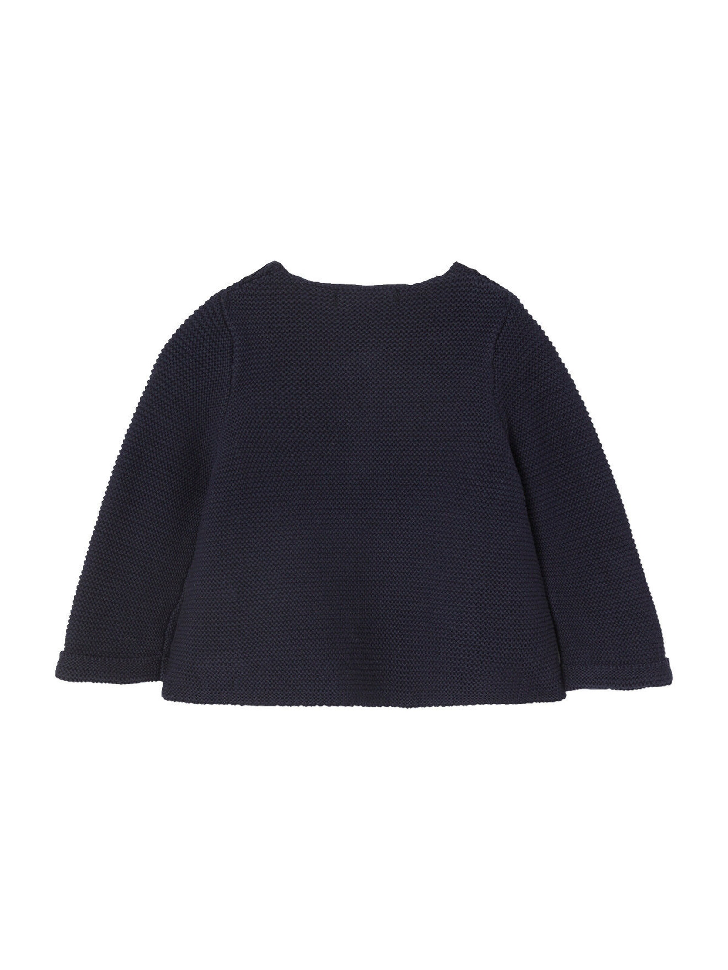 Vertbaudet Baby Feinstrickjacke BASIC nachtblau