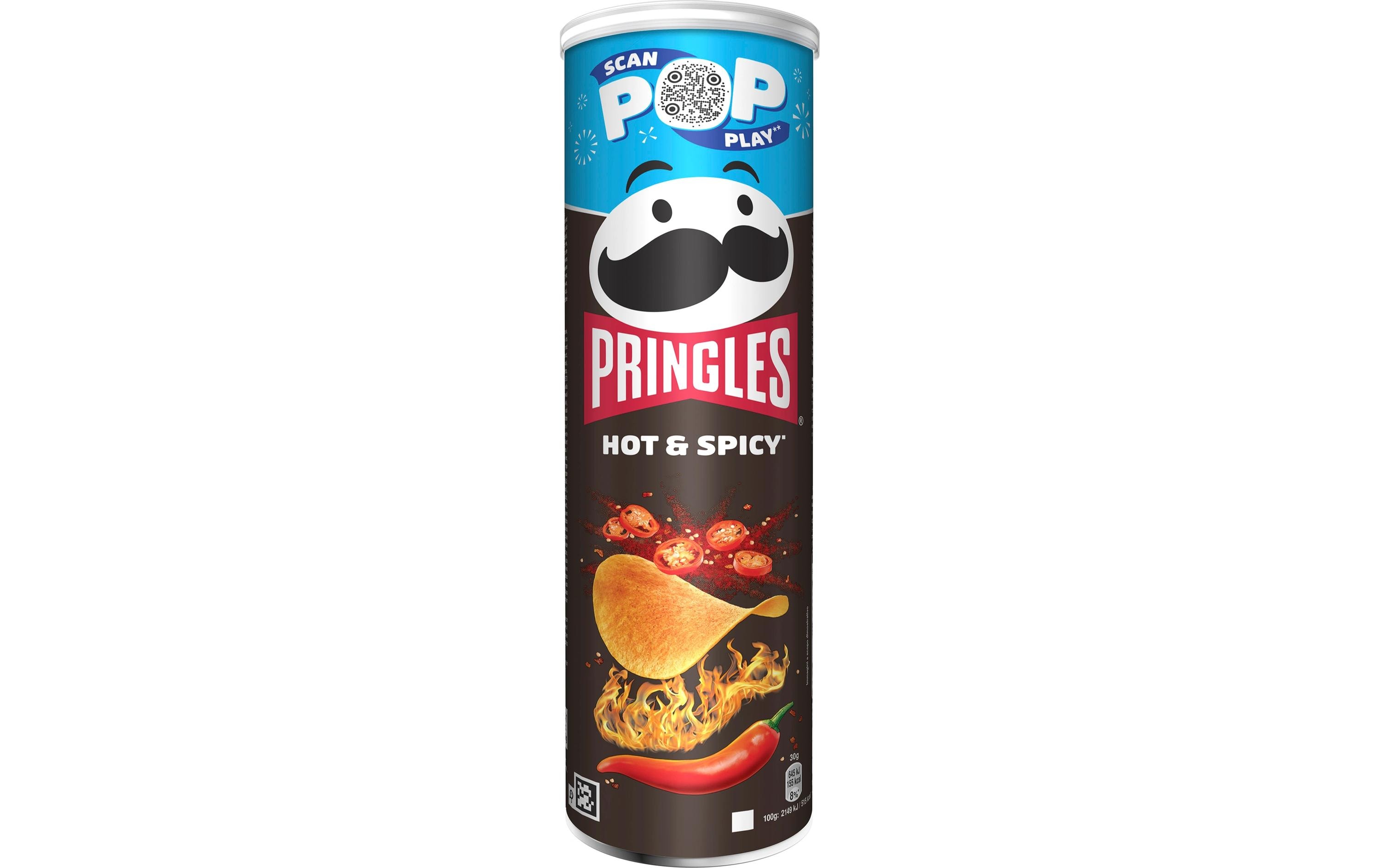 Chips Hot & Spicy 185 gWürziges Knabbergebäck aus Kartoffeln