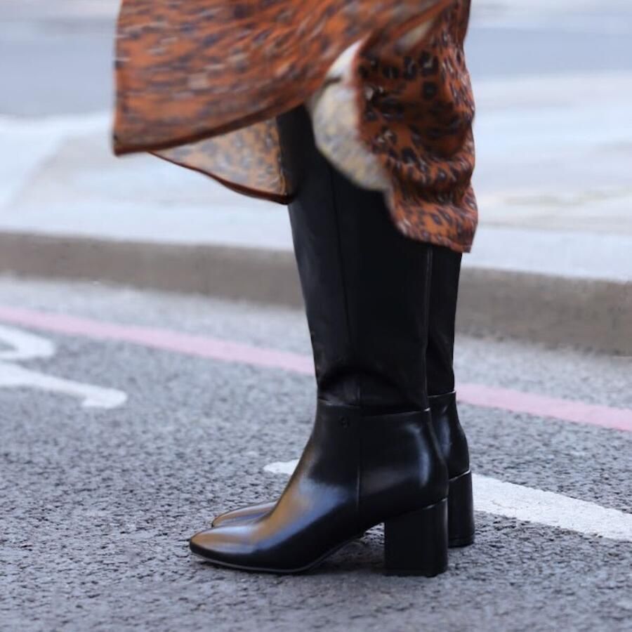 Mexx Heeld High Boot Pluck Mila Black Dames