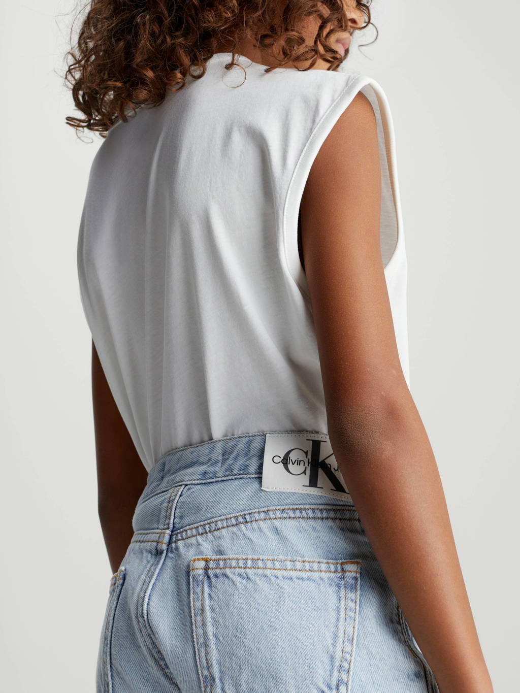 Calvin Klein skort light blue denim
