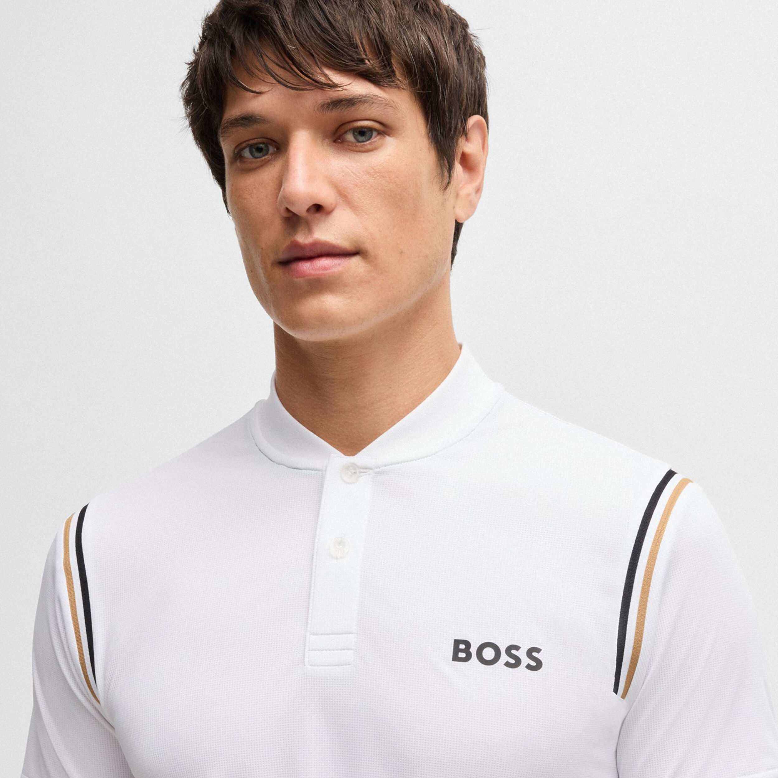 BOSS Palle MB 7 Polo Hommes - Blanc