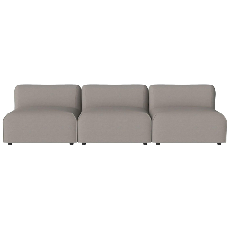 Bolia Arke outdoor bank 3 modules brezza grijs