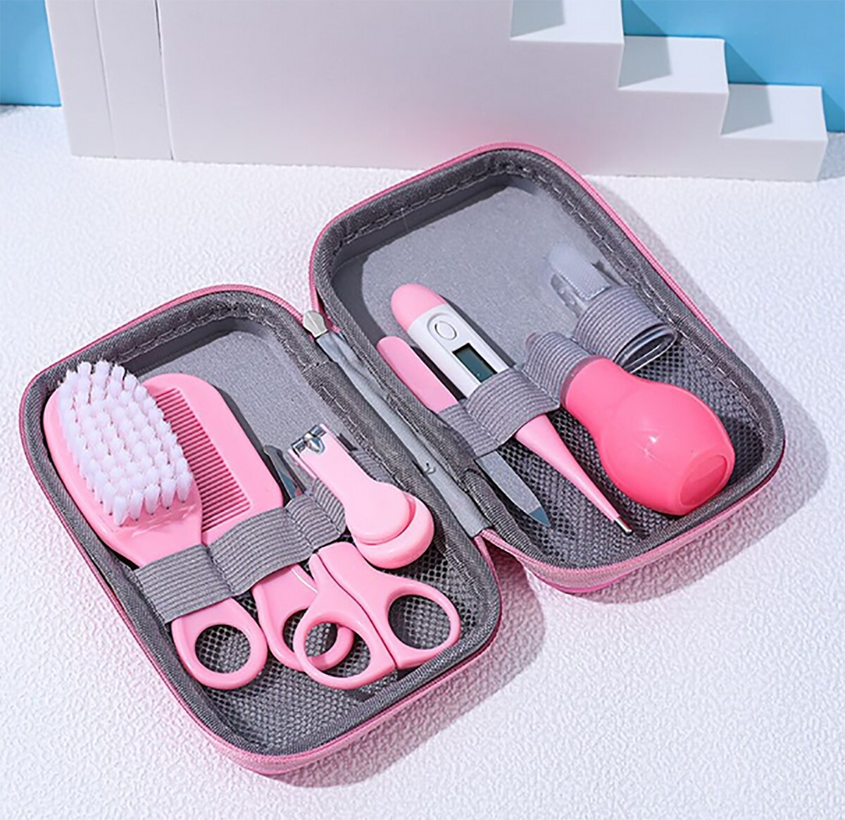 TPFBeauty Babypflege-Set 8-teilig, Blau