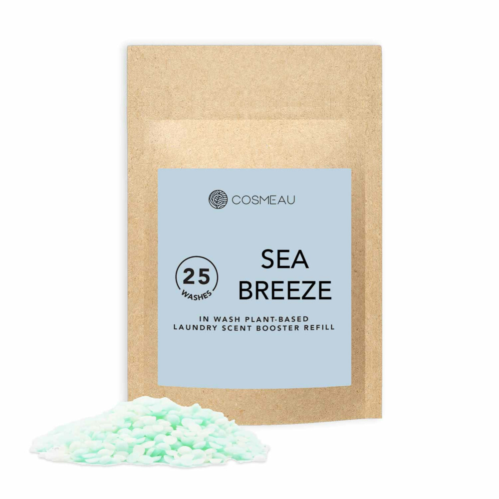 Cosmeau Geurbooster 25 Wasbeurten Navulling Zeebries250 gr