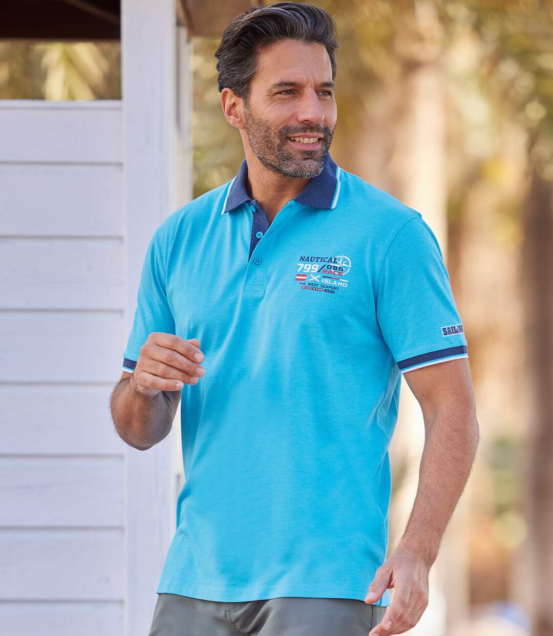 Lot de 2 Polos Nautical Race
