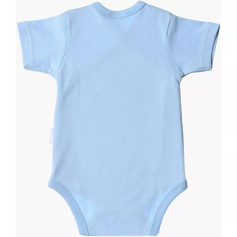 Liliput Kurzarm Wickelbody 2er Pack Mariner weißhellblau