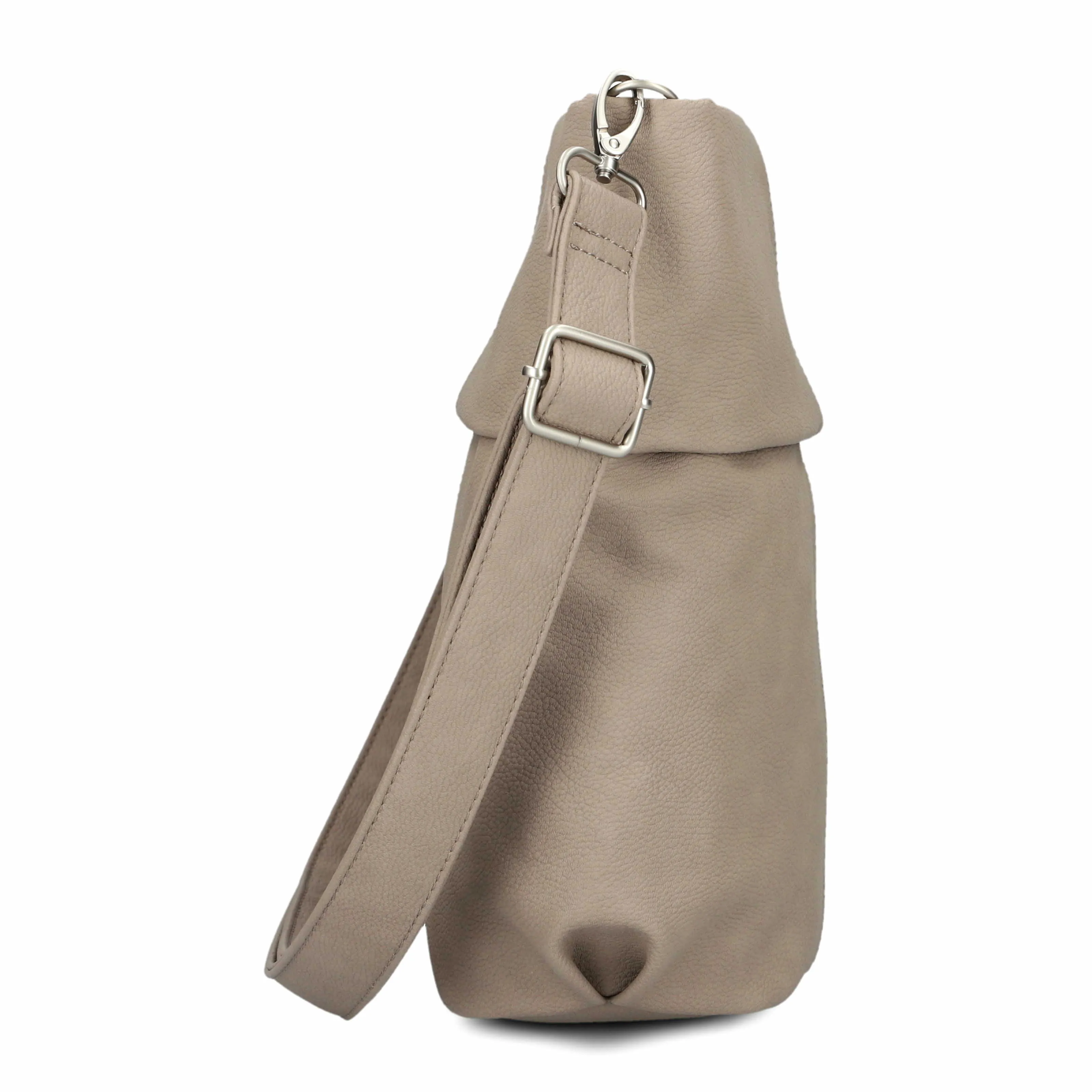 ZWEI Umhängetasche Beige Lederimitat