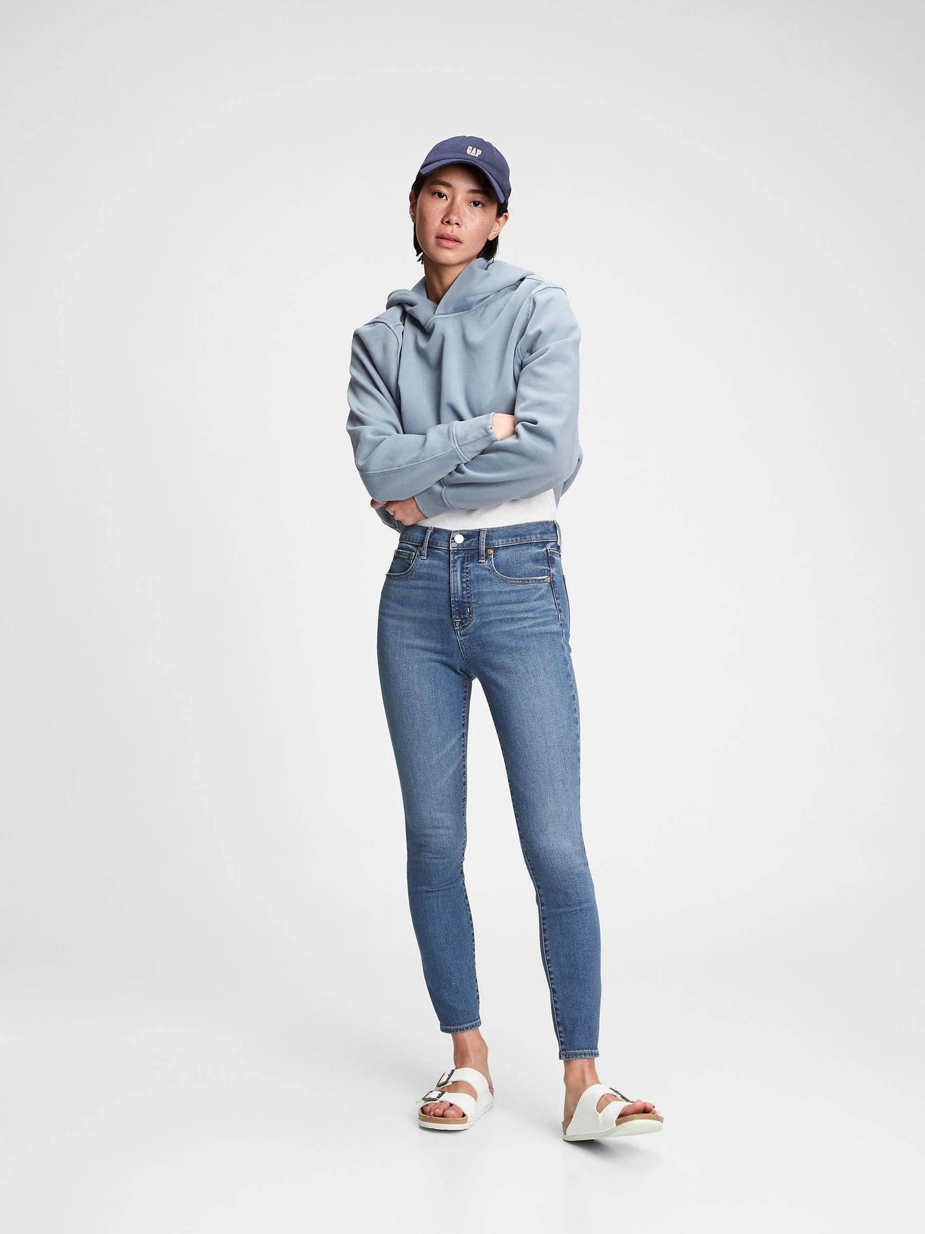 Gap skinny jeans met hoge taille en stretch