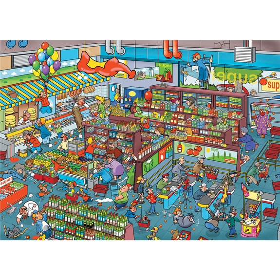 Puzzle 1000 Pièces That's Life - Supermarket