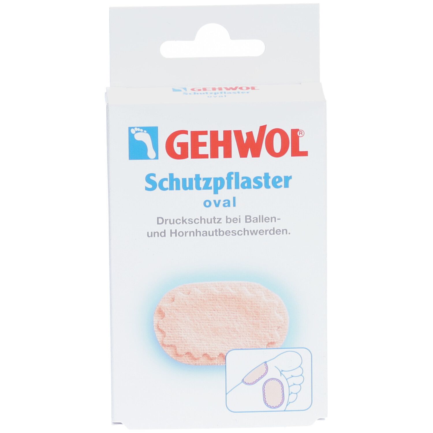 GEHWOL Schutzpflaster oval