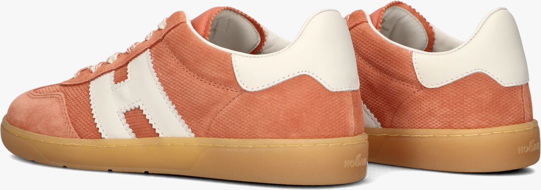 oranje hogan lage sneakers cool allacciato h