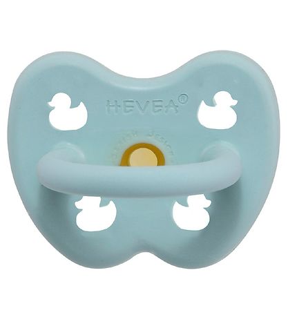 Hevea Sut - 0-3 mdr - Naturgummi - Baby Blue m. ?nder