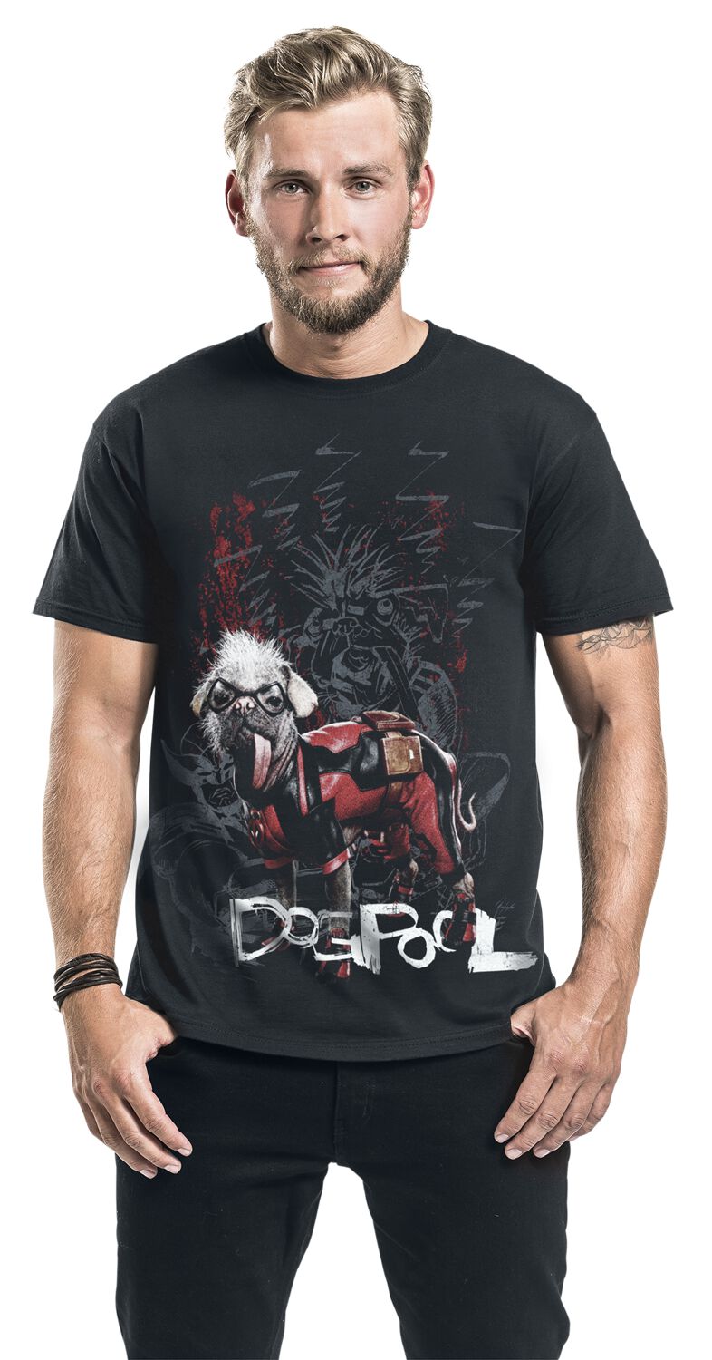 3 - Dogpool | Deadpool T-Shirt Manches courtes