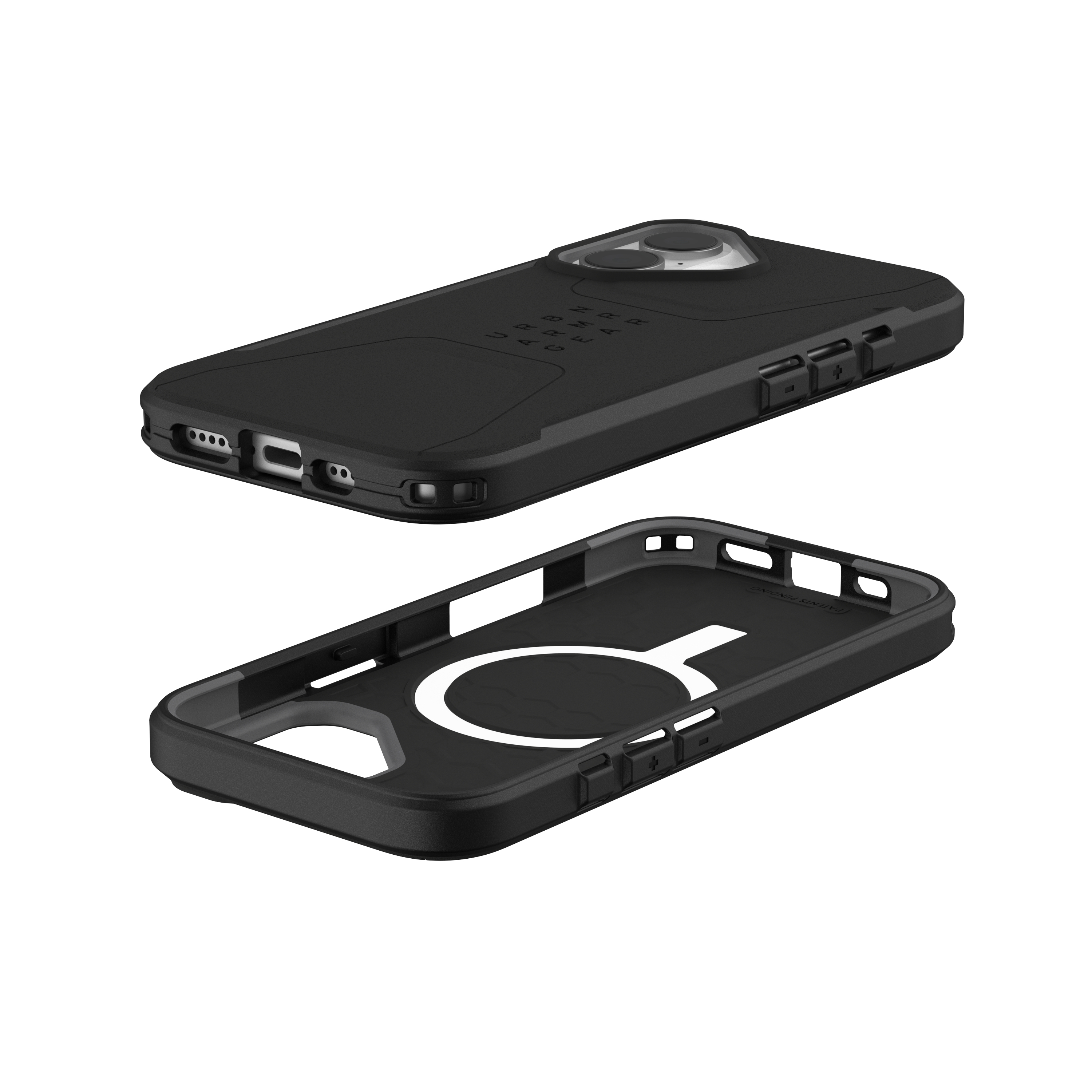iPhone 16 MagSafe Schutzhülle Civilian Case (114446114040) - Schwarz