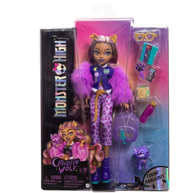 Monster High - Clawdeen Wolf Puppe
