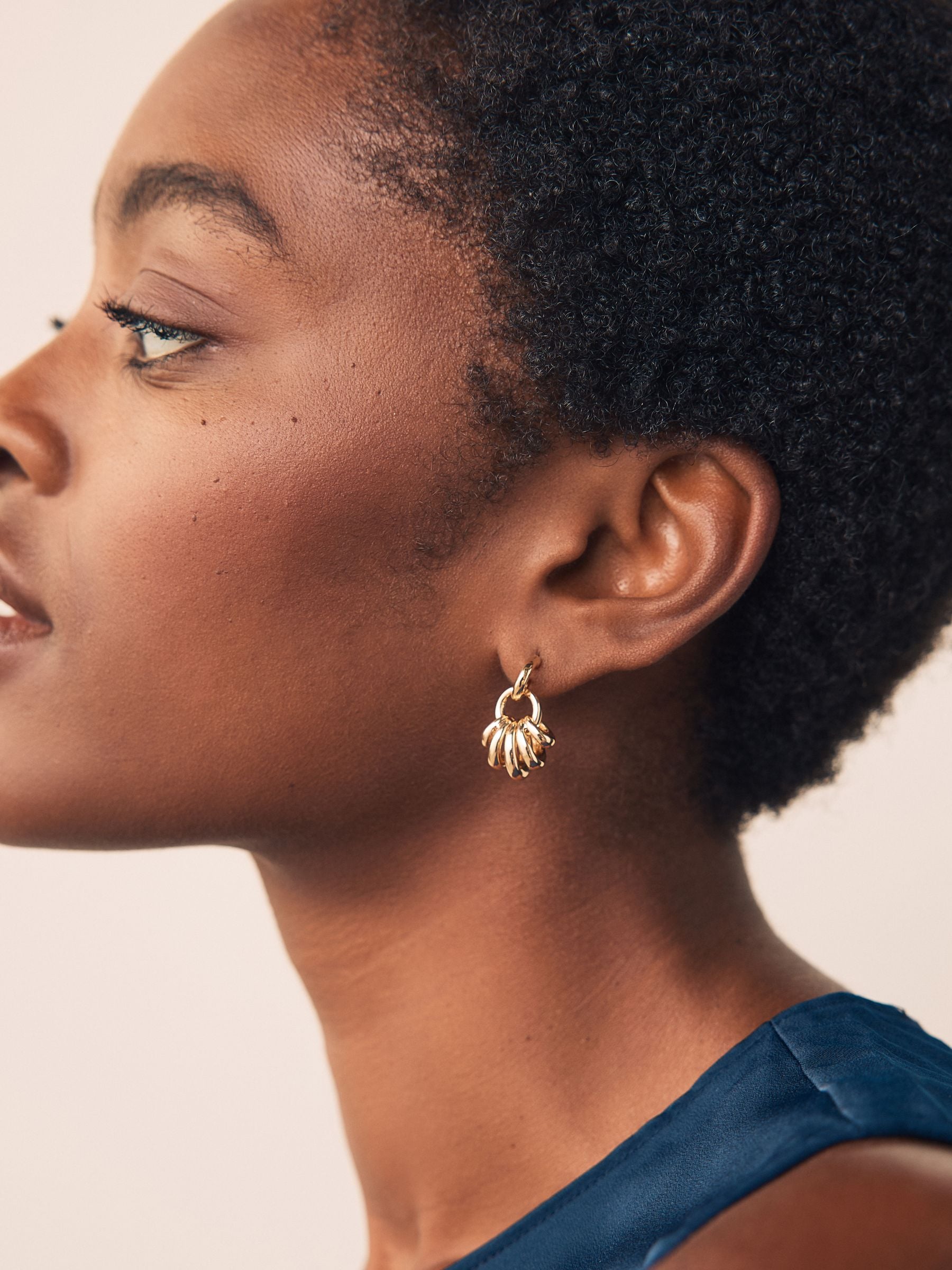 Goudkleurig - Stacked Hoop Earrings