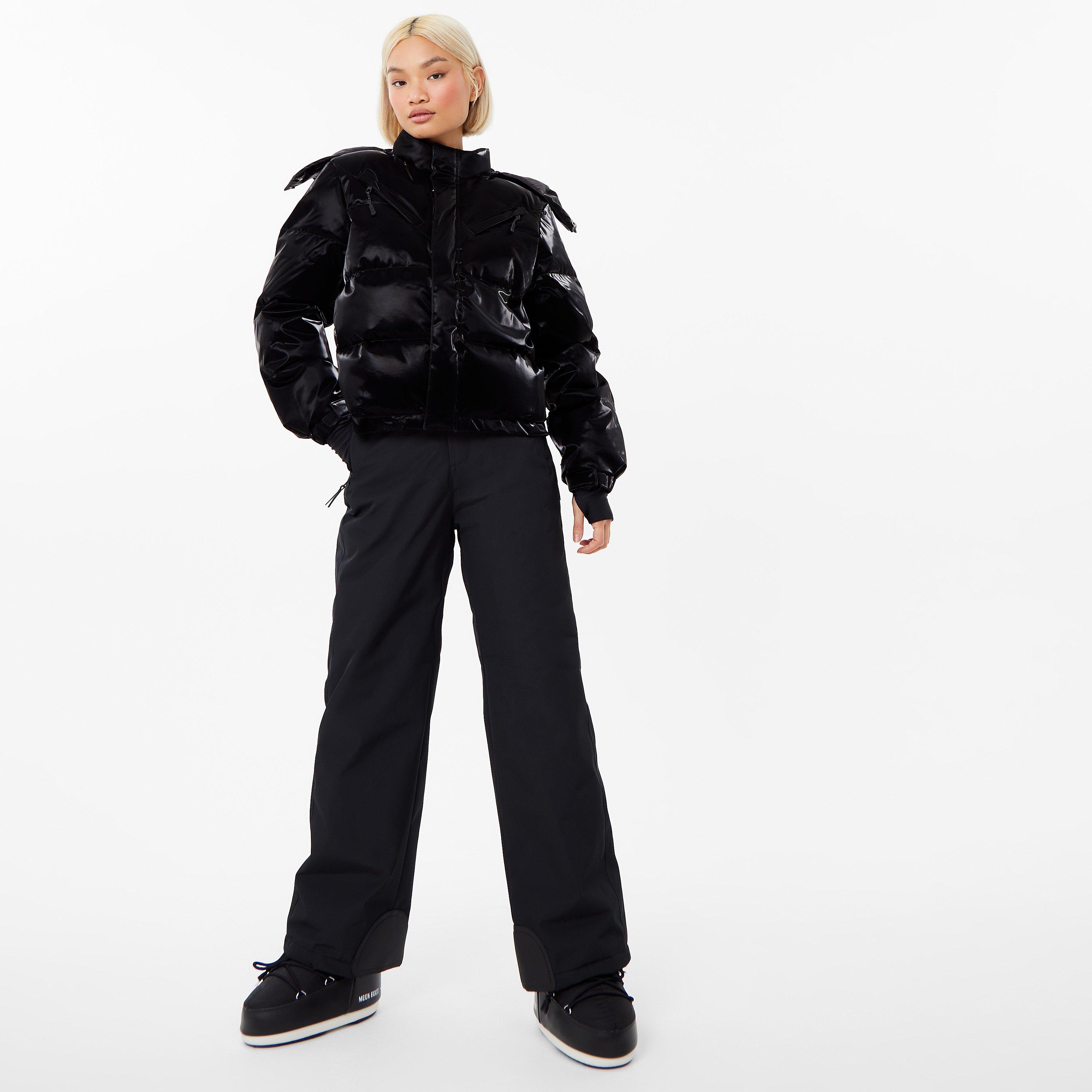 Jack Wills JW Cropped Ski Puffer Jacket