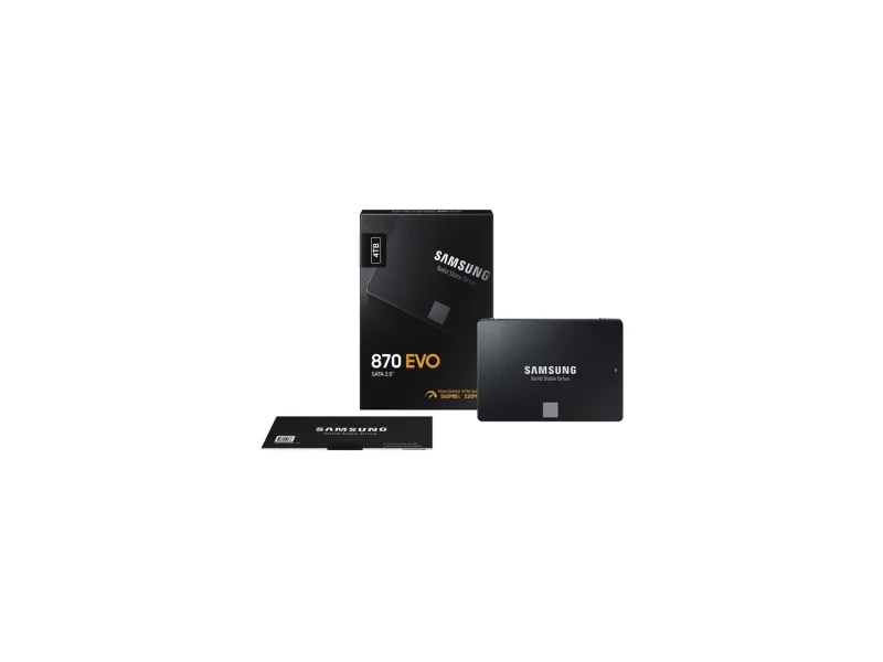Samsung 870 EVO MZ-77E4T0B - SSD - krypteret - 4 TB - intern - 2.5