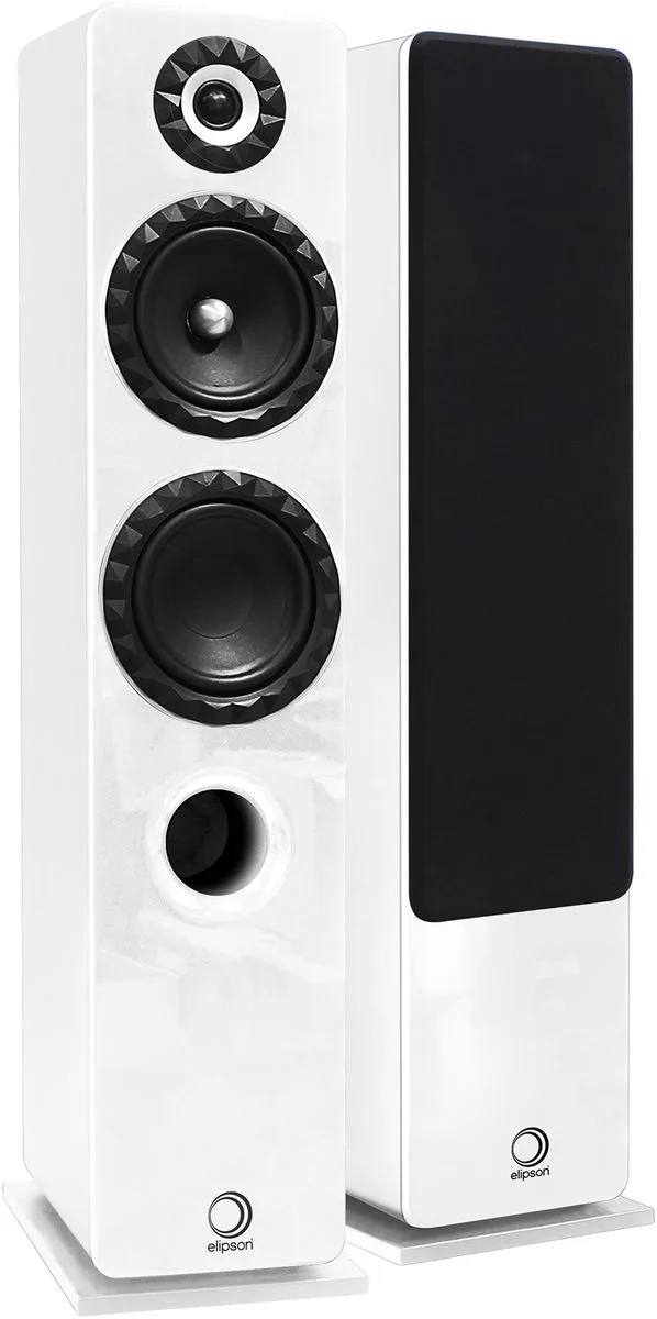 Elipson Prestige Facet 14F Blanc (la paire) Enceintes colonne