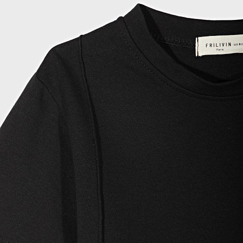 Ensemble Short Tee Shirt Enfant 715 Noir