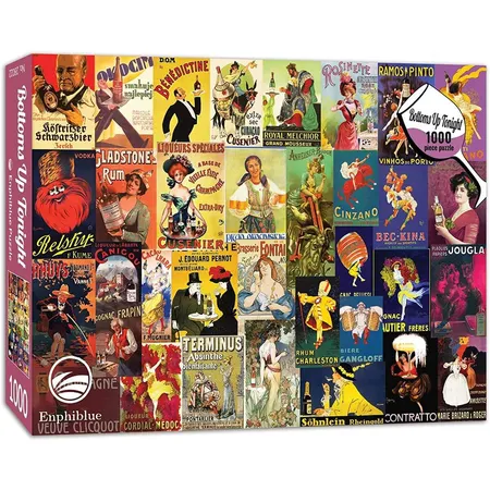 Eurographics Antike Weihnachtskarten Puzzle, 1000 Teile