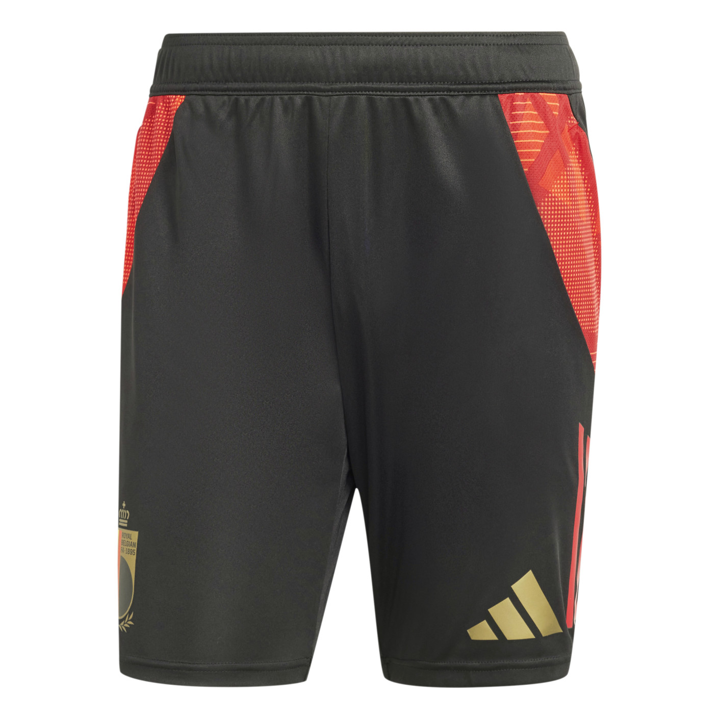 adidas België Trainingsset 2024-2026 Zwart Rood Goud