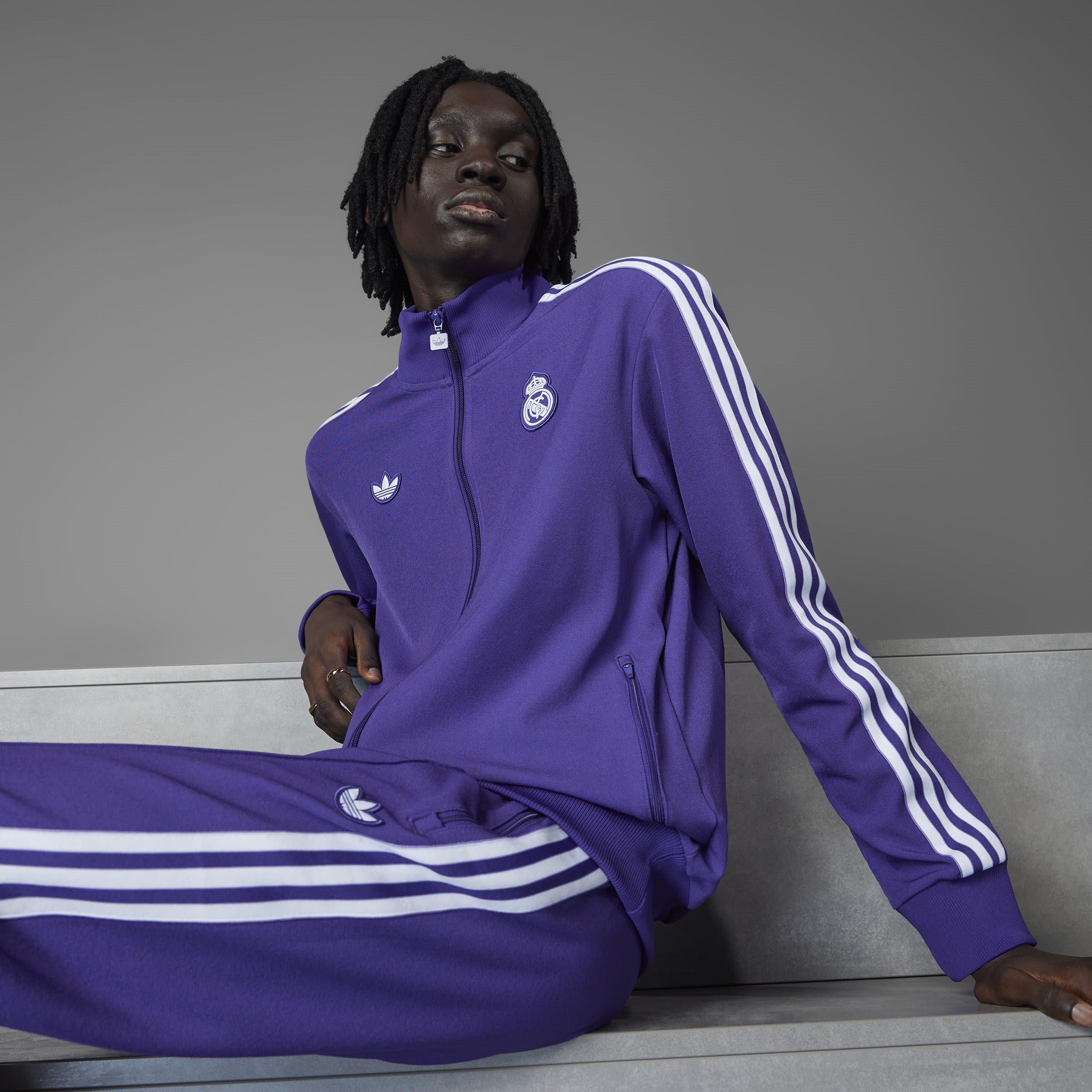 adidas Real Madrid Terraces Icon Tracksuit Top
