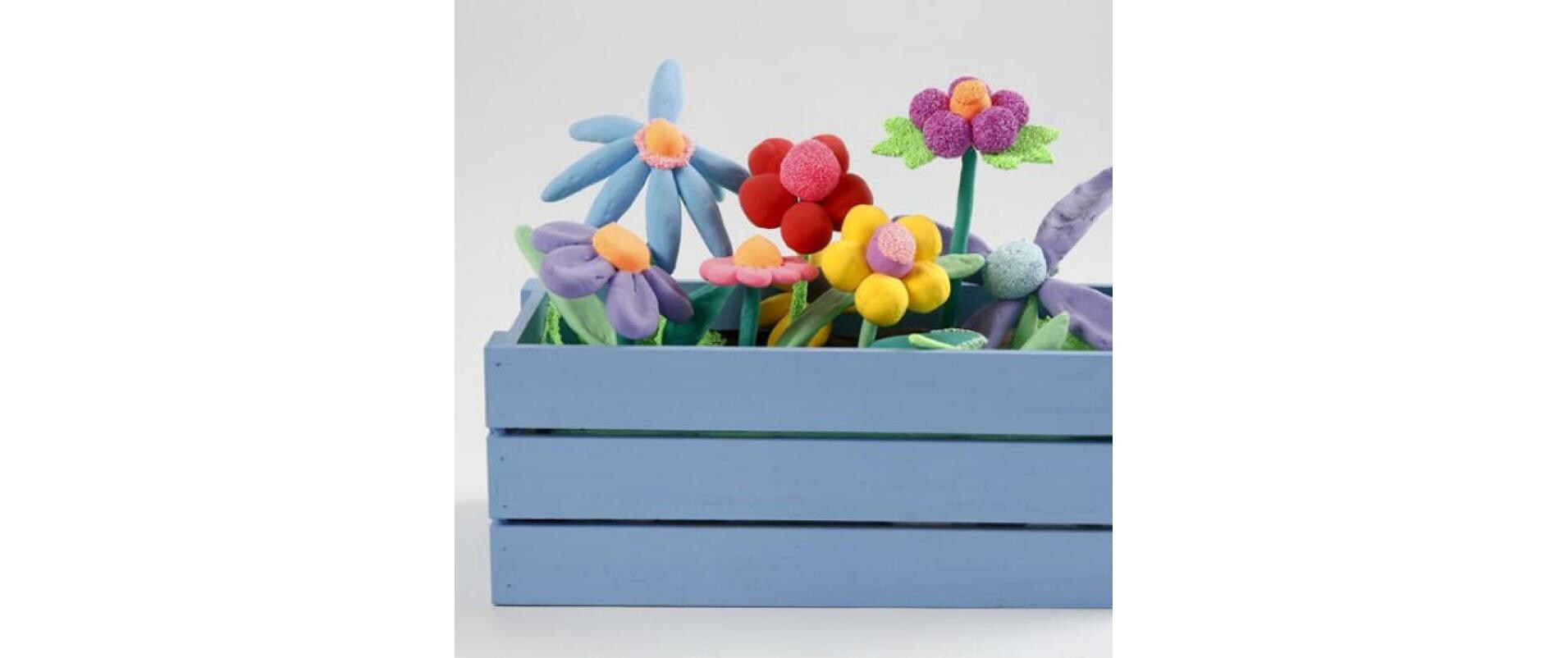 Modellier-Set Foam Clay 6 x 14 g MehrfarbigAufbewahrung Foam Clay