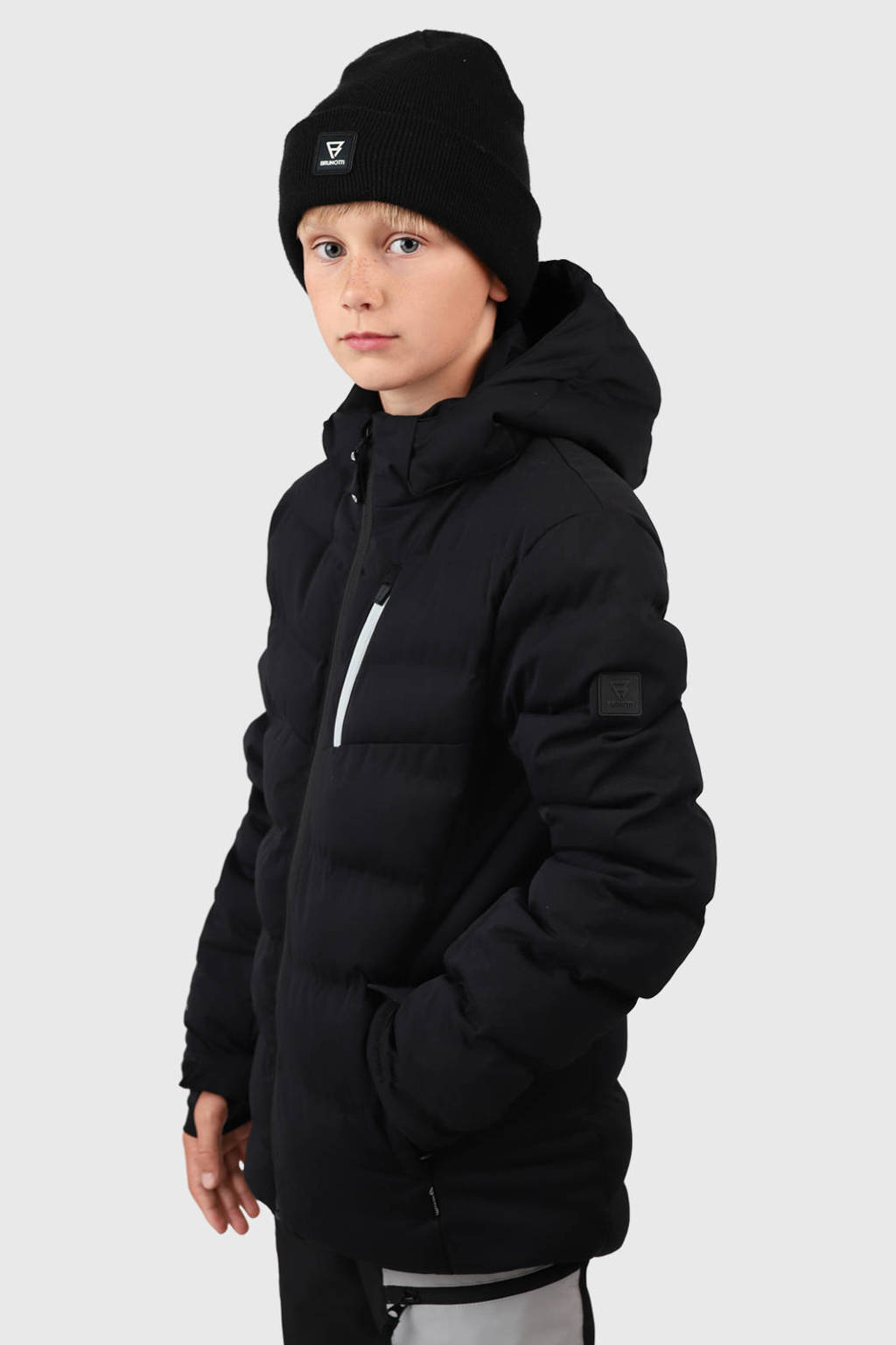 Brunotti ski-jack Sanclairy zwart