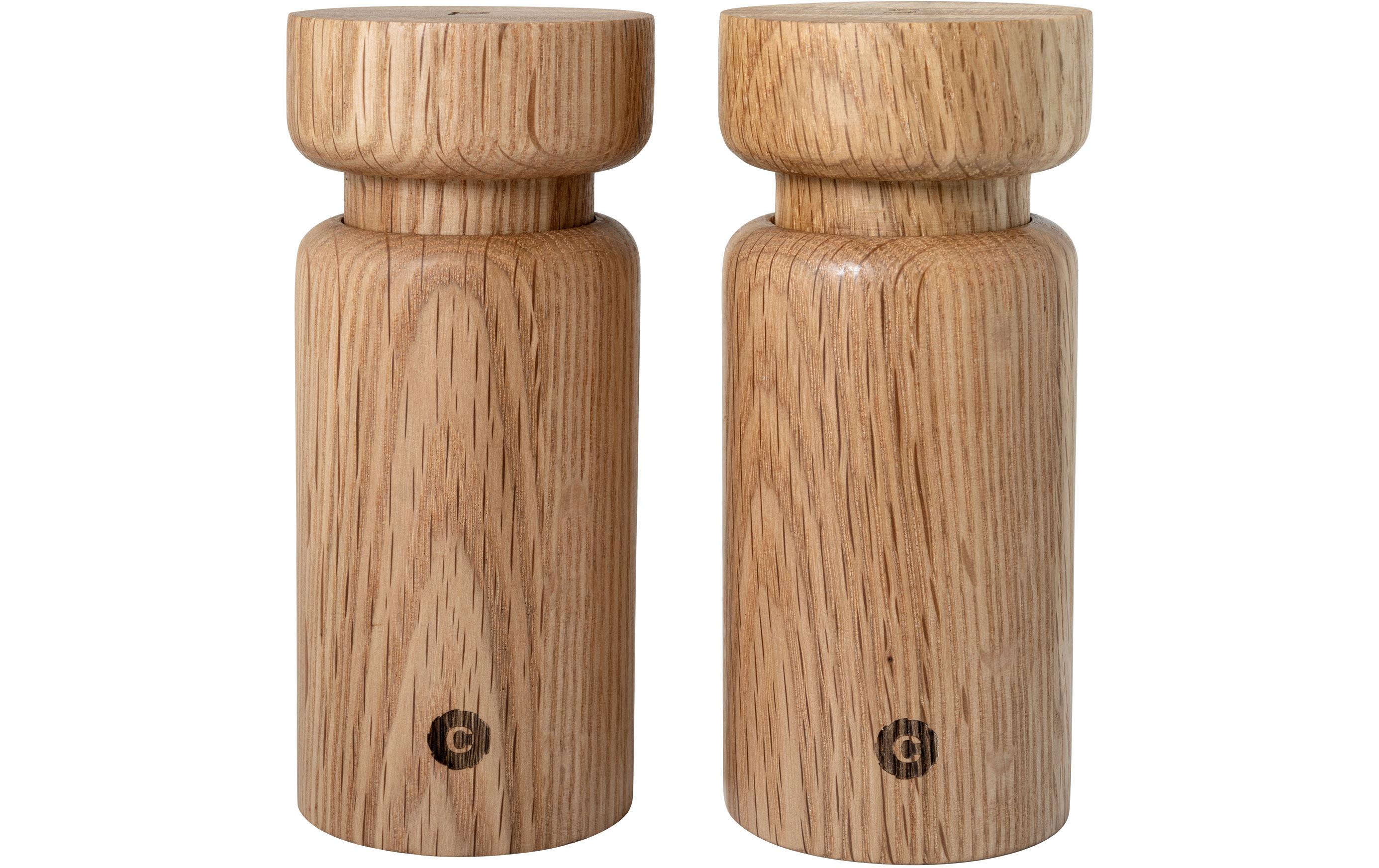 Gewürzmühle Helsinki 2 Stück, 13 cm, HellbraunGewürzmühlen Set