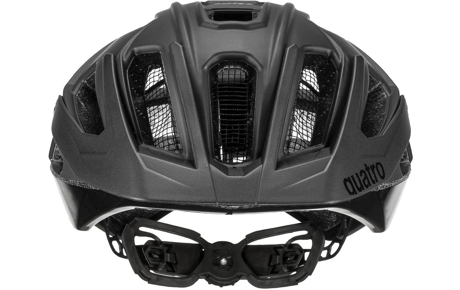 Helm Quatro cc All Black Matt 56 cm - 61 cm<br>Fahrradhelm