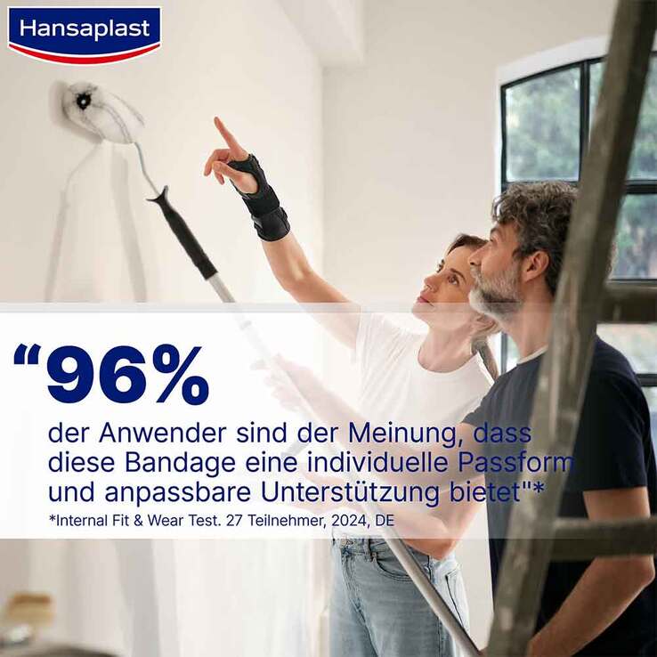 Hansaplast Handgelenk-Bandage stabilisierend, 1 St
